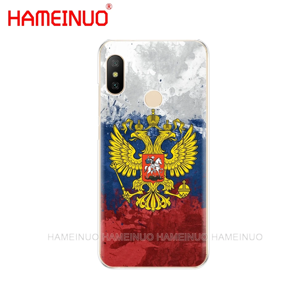 xiaomi leather case hard Russian American British flag national emblem Cover Case for Xiaomi Mi 8 se A2 lite redmi s2 6 6a 6 pro note 6 PRO pocophone F1 xiaomi leather case card Cases For Xiaomi