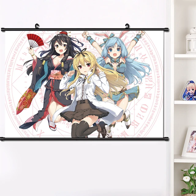 Anime Gate Jieitai Kanochi Nite Kaku Tatakaeri Rory Mercury Wall Scroll  Mural Poster Wall Hanging Poster Home Decor Collection - AliExpress