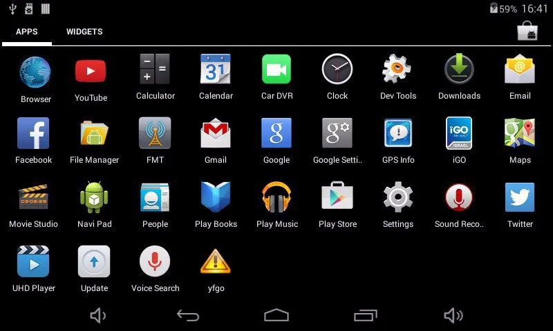 7 дюймовый автомобильный видеорегистратор с gps навигацией Android радар детектор 1080P
