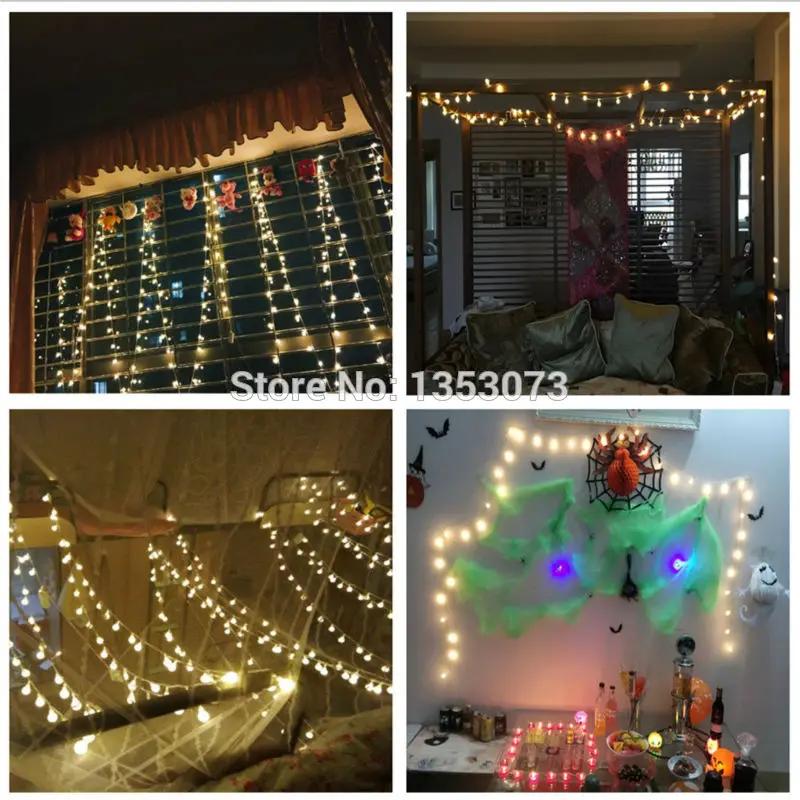Creative Novelty Lights Ball led String Garland Pandant Light for Garden Decoration Party Decoration 1-20