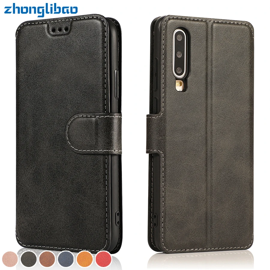 

Luxury Leather Flip Case for Huawei P30 P20 Mate 20 10 Pro Lite P Smart Plus Y5 Y6 Y7 Y9 2019 Honor 20 Card Wallet Stand Cover