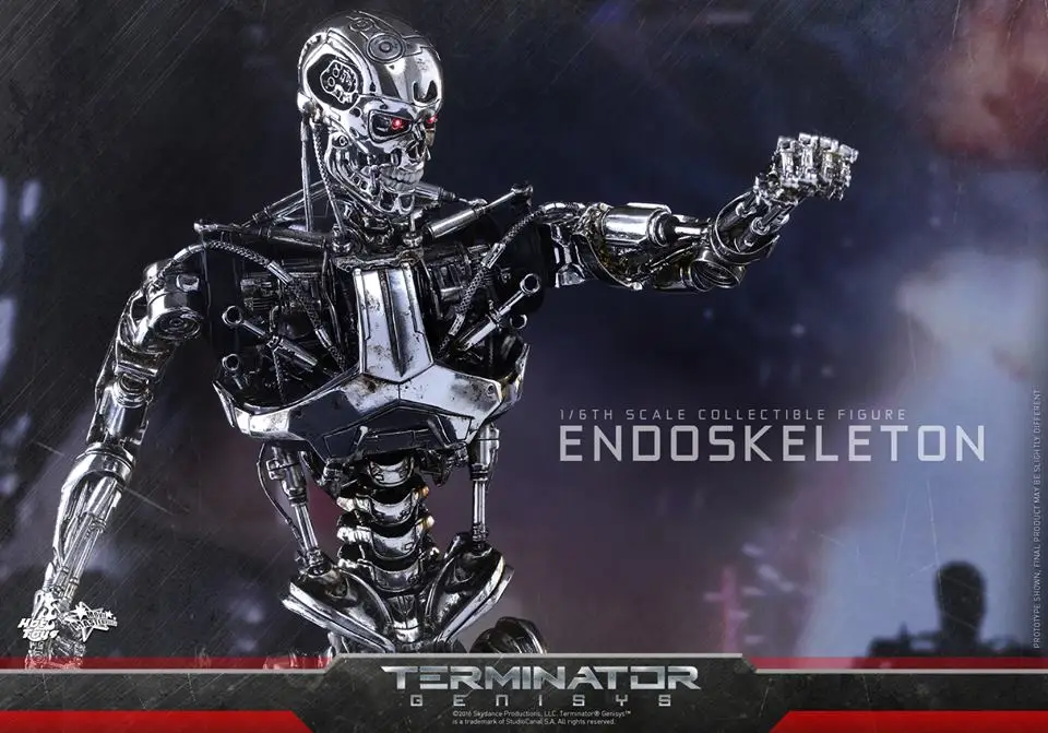 Новинка 1/6, оригинальная модель Terminator Genisys 5, модель Endoskeleton, коллекция, фигурки, игрушки, новая коробка