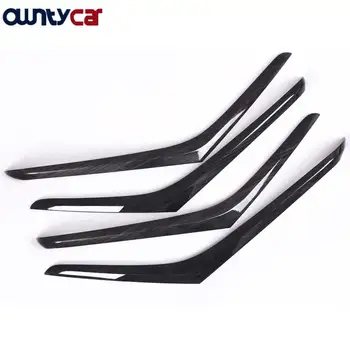 

4pcs ABS Dark Wood Grain Interior Door Decotation Strips Trim For Mercedes benz W222 S Class S320 2014-2017 Car-styling