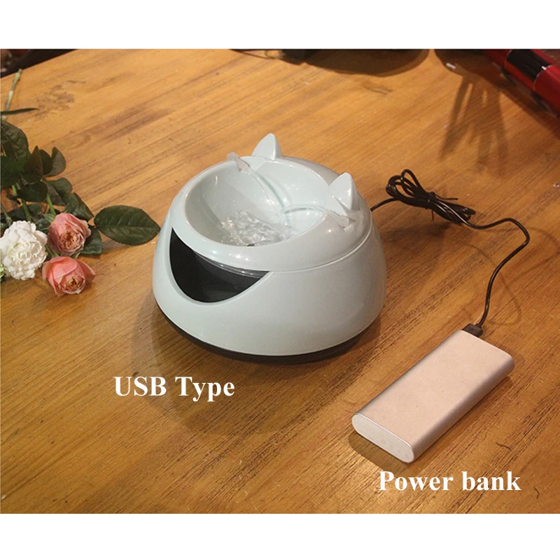 USB поилки для кошки фонтан Электрический автоматический питьевой диспенсер для кошек фонтан миска для собак диспенсер для воды