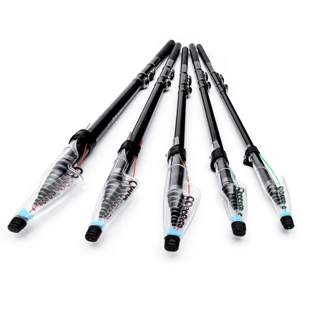 

2.7m 3.6M 4.5M 5.4M 6.3M Spinning Fishing Rod M Power Telescopic Rock Fishing Rod Carp Feeder Rod Surf Spinning Rod Spinning