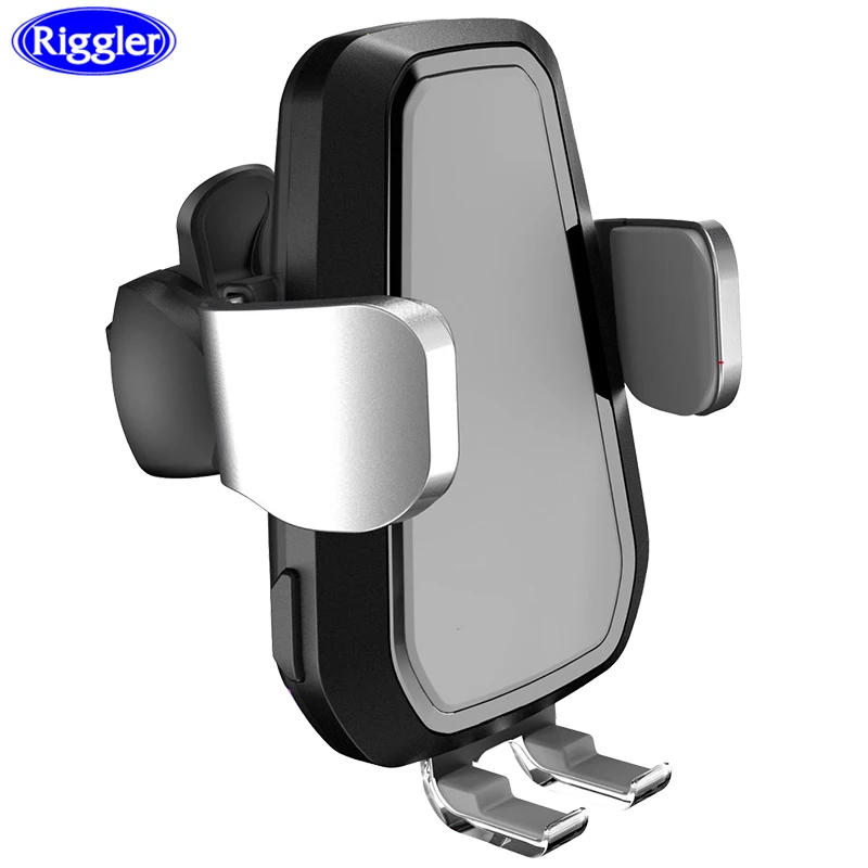 Adjustable Alloy Car Wireless Charger 360 Degree Rotation Charging Holder for Samsung S9 S8 Note 9 Note8 Huawei Mate 20 Pro Qi