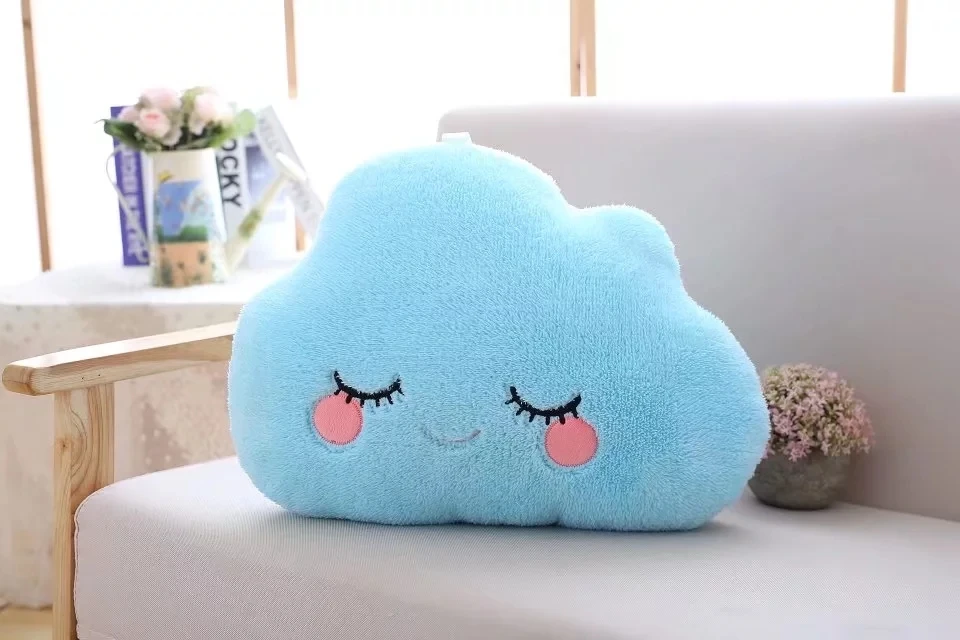 Новая серия Kawaii Sky Подушка Мягкая звезда облака вода Плюшевые игрушки Мягкая подушка хороший Диван Подушка прекрасный Рождественский подарок для девочки