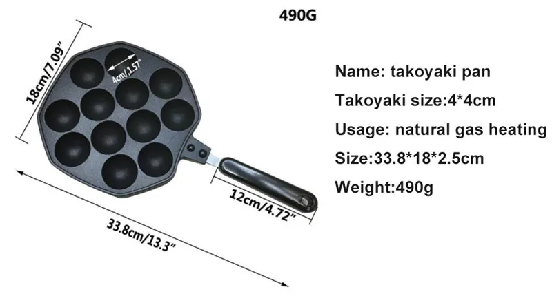 BEIJAMEI инструменты для домашнего приготовления алюминиевый сплав Takoyaki Pan устройство для приготовления такояки Осьминог маленькие шары