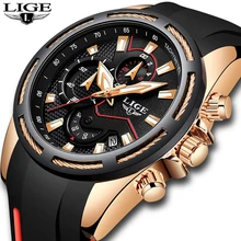 LIGE Watch Men Fashion Quartz Army Military Clock Mens Watches Top Brand Luxury Leather Waterproof Sport Watch Relogio Masculino LIGE Watch Men Fashion Quartz Army Military Clock Mens Watches Top Brand Luxury Leather Waterproof Sport Watch Relogio Masculino