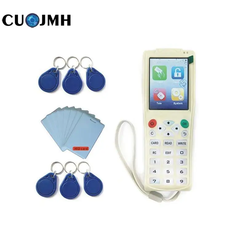 

1 Set Access Card Reader English Version Newest Icopy 3 With Full Decode Function Smart Card Key Machine Blank Copy Cards
