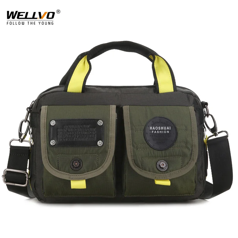 الرجال حقيبة ساعي جودة عالية للماء حقيبة كتف عارضة السفر Crossbody أكياس للذكور حقيبة حزام يد XA81ZC