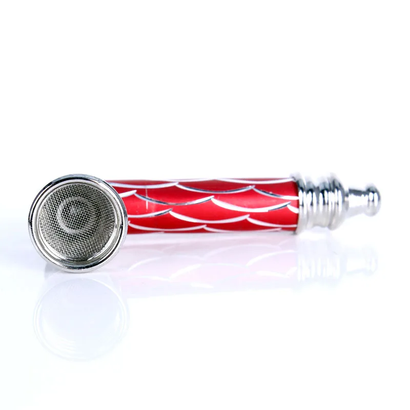 4 X MINI PIPA PIPETTA PER TABACCO IN ACCIAIO TIPO NARGHILE/' SIGARETTA ERBA BONG
