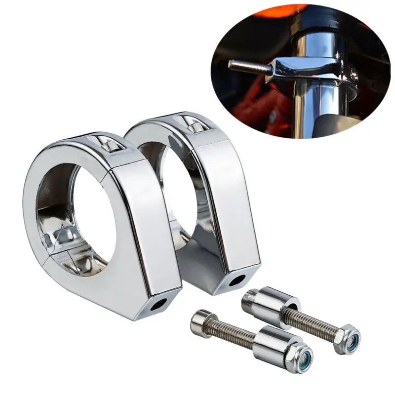 Buy TCMT Motorcycle 41mm Fork Relocation Clamps Turn Signal Mount Bracket For