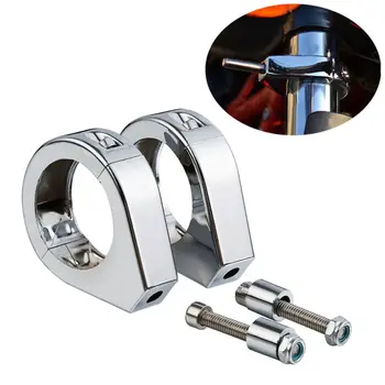 

TCMT Motorcycle 41mm Fork Relocation Clamps Turn Signal Mount Bracket For Harley Softail Springer Fatboy Night Train Cross Bones