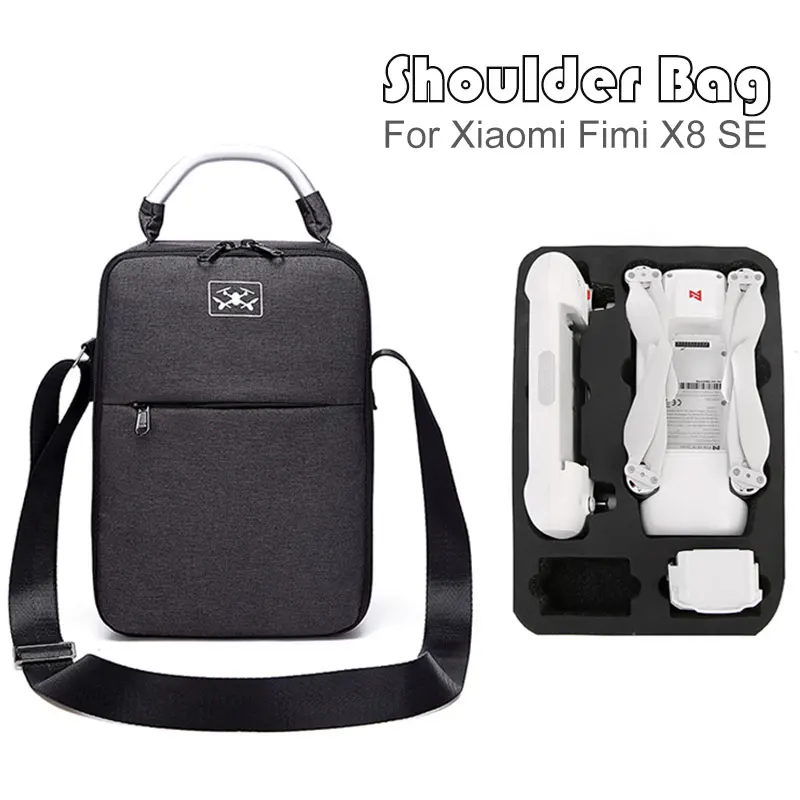 

Storage Bag Travel Case Carring Shoulder Bag For Xiaomi FIMI X8 SE Portable Handheld Carrying Case Bag Waterproof Bolsa Fimi x8