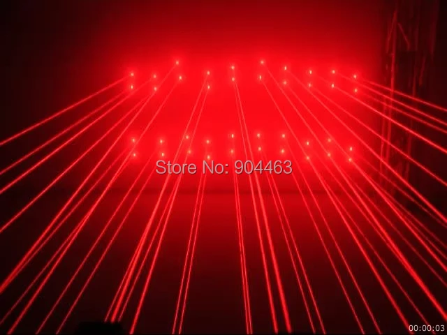 1 Вт Высокая яркость красный лазерный свет занавес 10 головок параллельный лазерный бар DMX портативный для события вечерние Дискотека Авто шоу