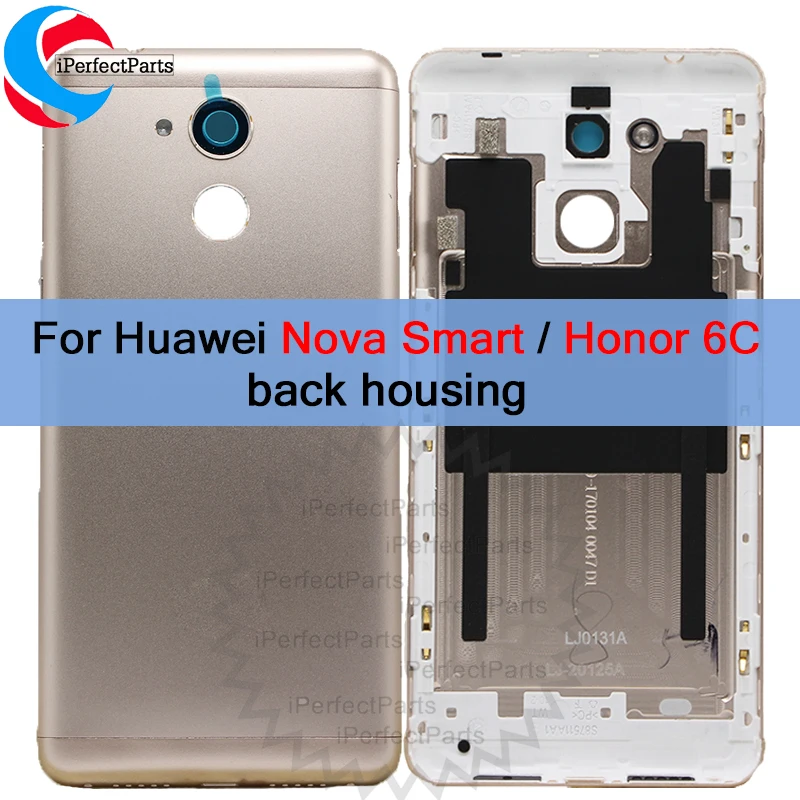 Новинка, задняя крышка для батареи, корпус для huawei Honor 6C DIG-L01/Nova Smart DIG-L21HN, задняя крышка, запчасти для дверного телефона+ Инструменты