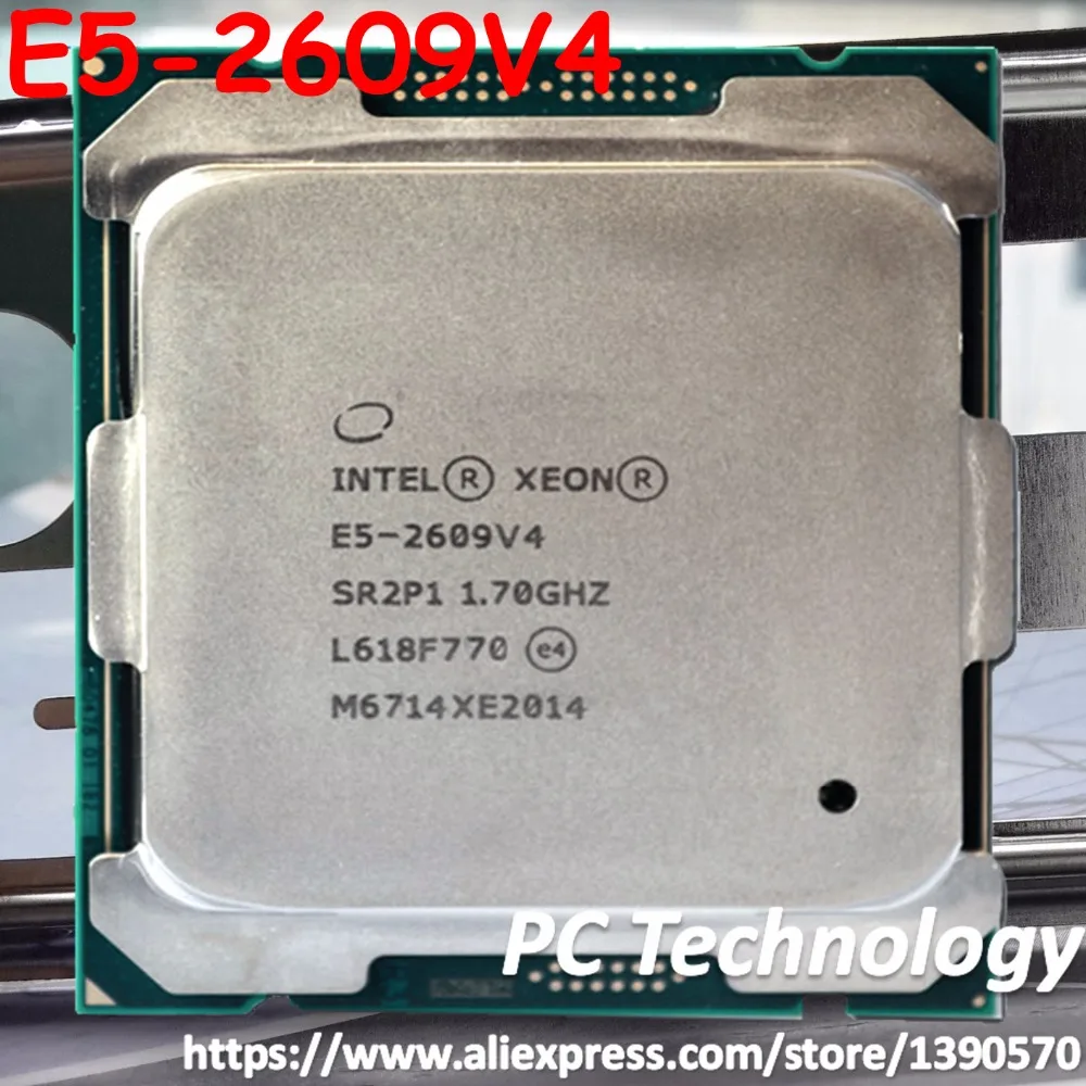 Original Intel Xeon processor E5 2609V4 1.70GHZ 8Core 20MB SmartCache ...