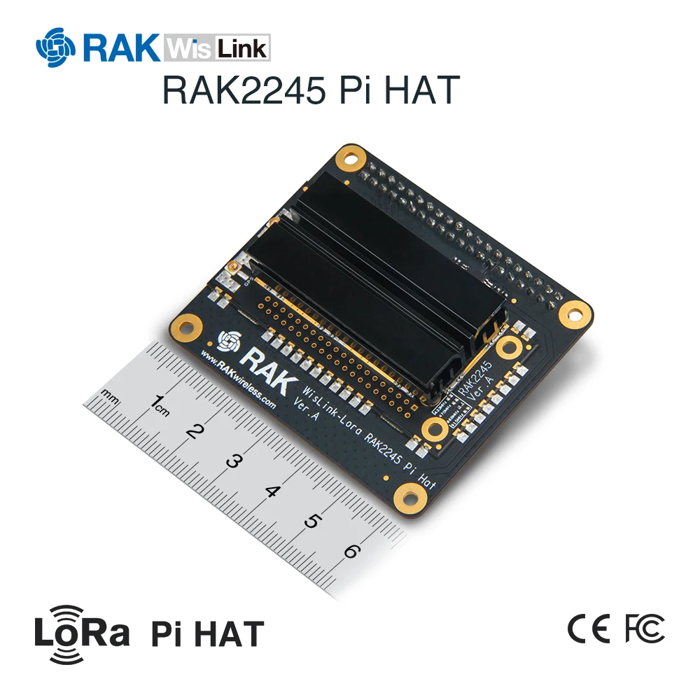 Модуль концентратора платы WisLink LoRa с Raspberry Pi на основе SX1301 RAK2245 Pi HAT gps антенна Предустановленная LoRa шлюз OS