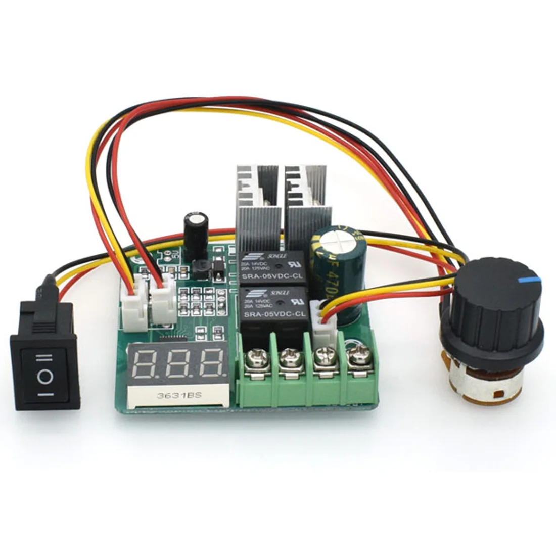 

New Arrival 6V12V24V60V Digital Dial Tachometer Forward And Backward Motor Driver Electronic Speed Regulating Switch