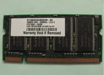 

Laptop memory RAM for 256MB DDR 333 PC2700S 256M notebook memory 512MB DDR 333 PC2700S 512M 1GB 1G