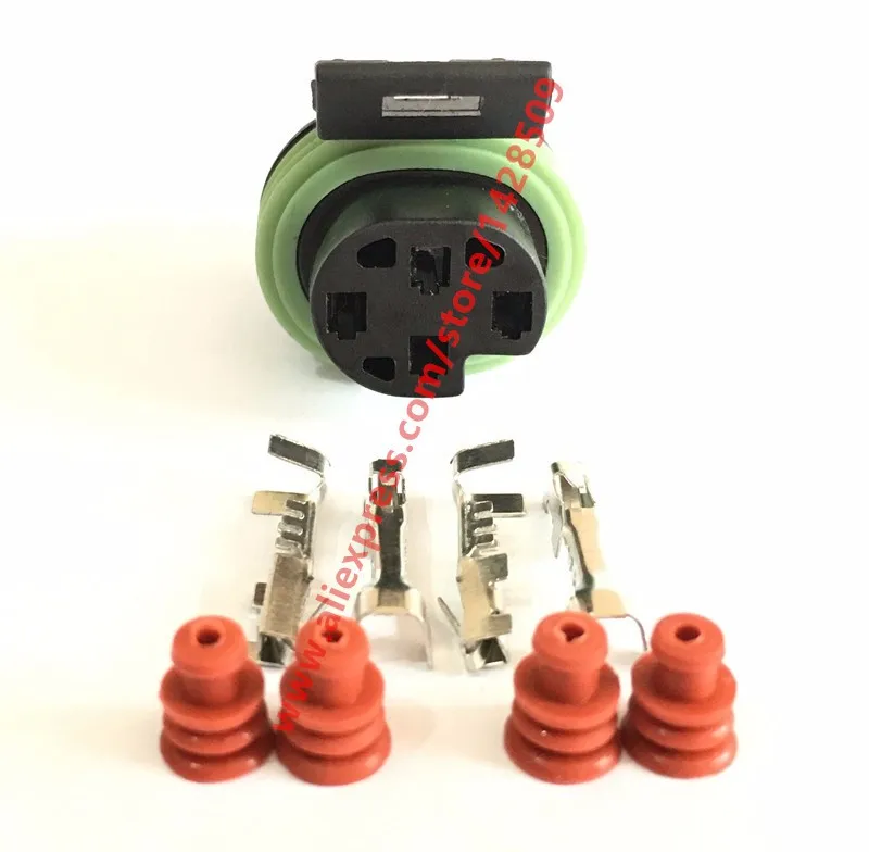 10 комплектов Delphi 4 Pin Metri-Pack 150 Герметичный Женский Электрический разъем 12065298