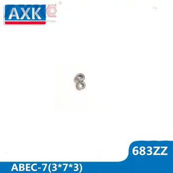 

AXK 683ZZ Bearing ABEC-7 10PCS 3x7x3 mm Miniature 683 ZZ Ball Bearings 618/3ZZ EMQ Z3V3 High Quality
