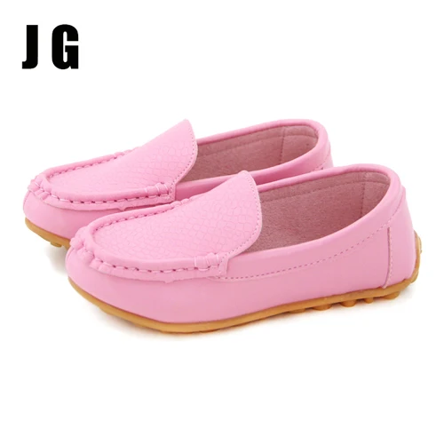 J Ghee New Summer Autumn Children Shoes Classic Cute Shoes For Kids Girls Boys Shoes Unisex Fashion Sneakers Size 21-36 - Цвет: Розовый