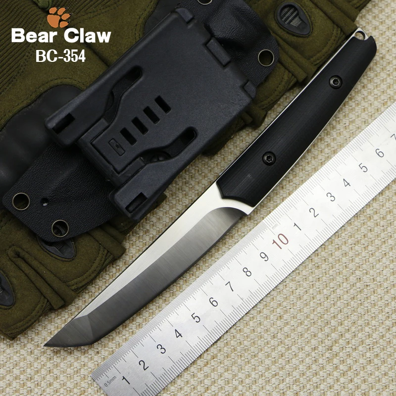 Bear Claw Slay VG 10 blade G10 handle fixed blade tactical hunting