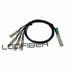 5 м (16 футов) Juniper сети QFX-QSFP-DACBO-5M совместимый 40G QSFP + к 4x10G SFP + пассивный прямой прикрепить медный пробольный кабель