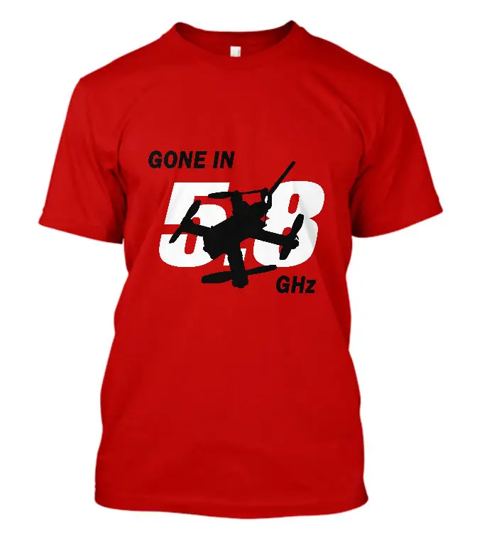

2019 Print T Shirt Men Summer Style Fashion Quadcopter T-Shirt Multirotor Drone Qav220 Tee Size S-2Xl