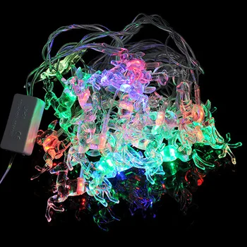 

led Christmas deer light string Christmas tree Halloween lantern festival decoration lighting luminescent lantern light string