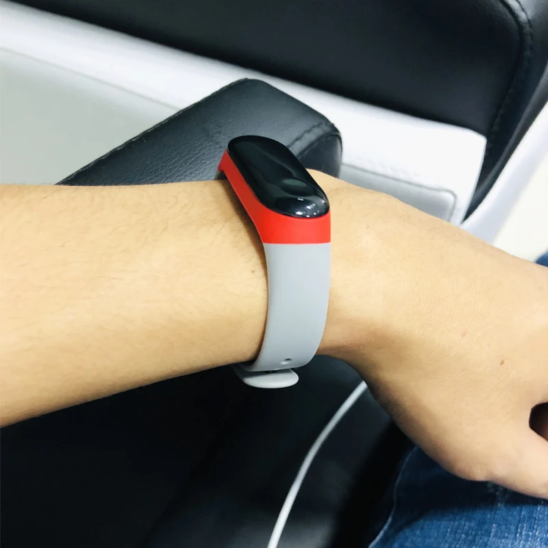 Ремешок для часов Mi Band 3 спортивный силиконовый браслет Аксессуары браслета band