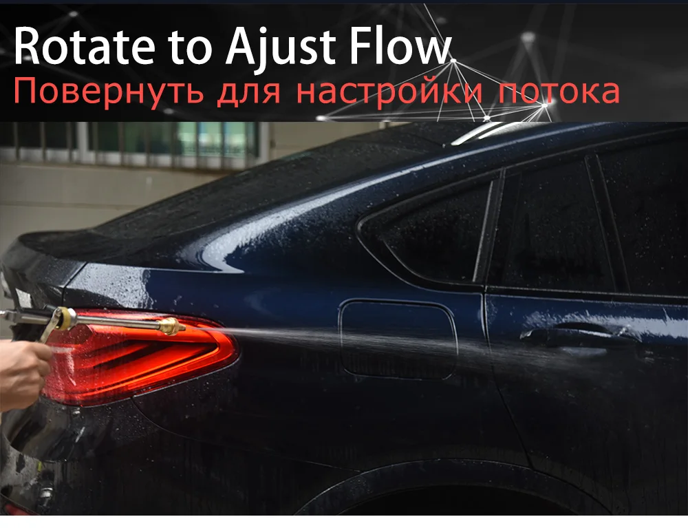 Автомойка пистолет насос высокого давления очиститель 12 В уход за автомобилем Портативная стиральная машина электрическая Очистка Авто устройство самовсасывающий инструмент