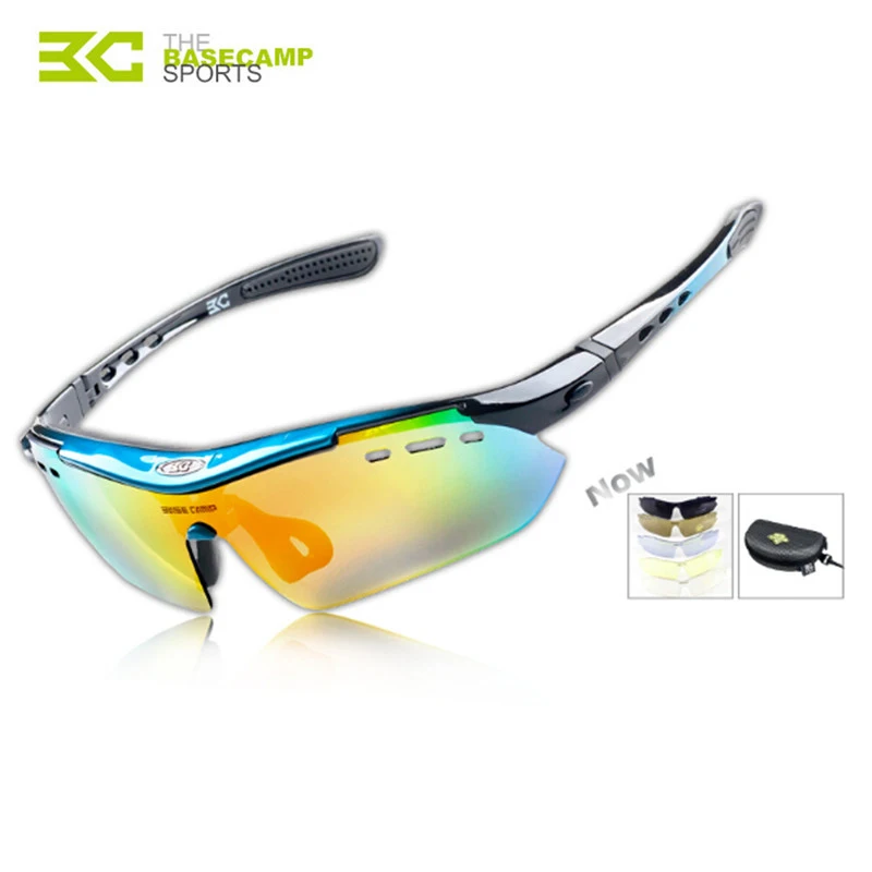 Basecamp 5 Lens Polarized Cycling Glasses MTB 2017 Cycling Eyes Men