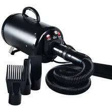 Portble 2000 Вт кошка, собака Сушилка воздуходувки 220 В для собак Четыре цвета Собака фен с 3 насадки