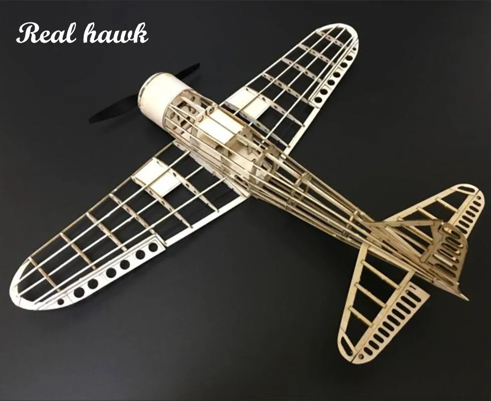 Mini RC Pesawat Laser Cut Kayu Balsa 