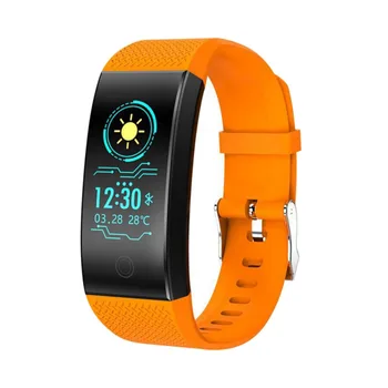 

QW18 Color Screen Smart Bracelet Wristbands Sports Fitness Tracker Passometer Remote Self-timer Health Monitoring