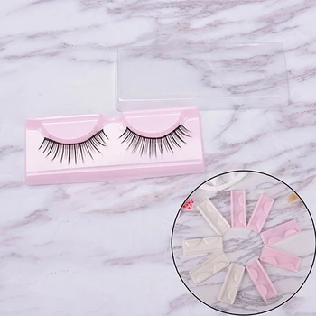 

10pc Eyelash Packaging Box 3d Mink Magnetic Eyelashes Case Makeup Cosmetics False Eyelash-Case Eye Lashes Empty Storage Box
