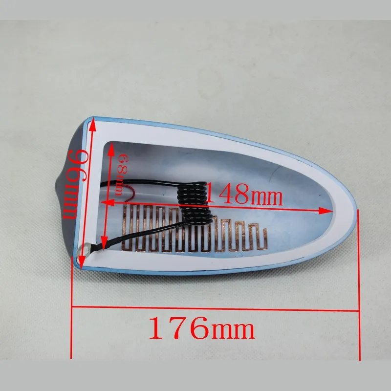 Автомобильная радио антенна AM антенны для авто автомобиль Modifiction преобразования Акула плавник-темно-синий
