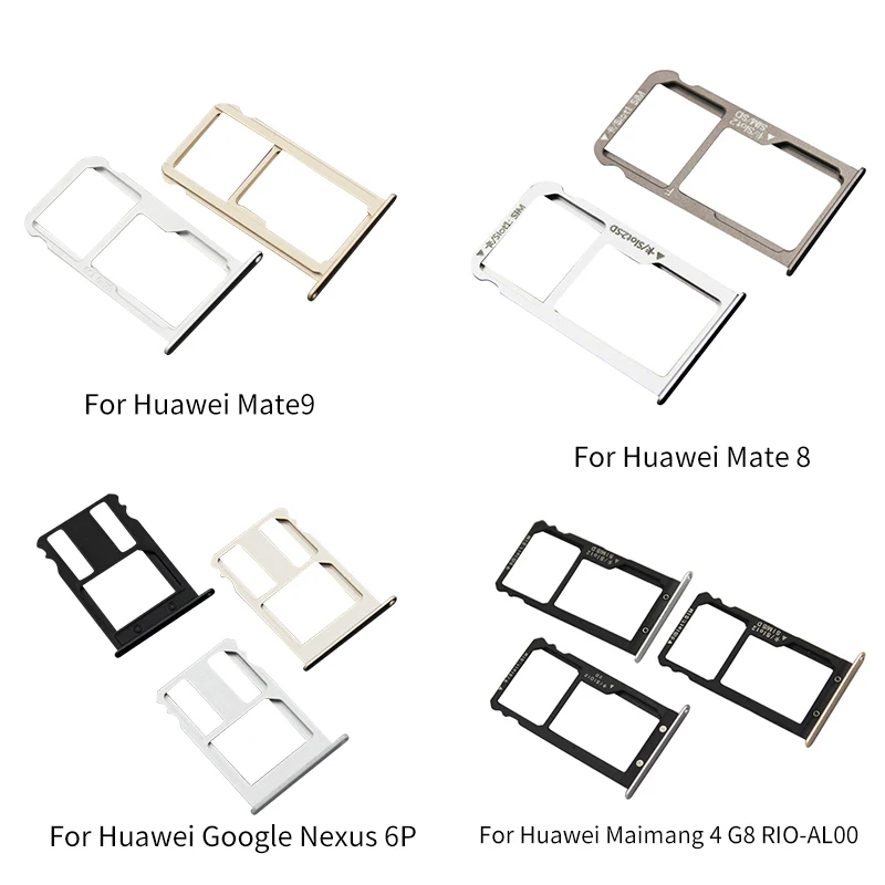 Новый лоток для SIM карты Netcosy huawei Mate9 + держатель SD и карт запасные части Huawei Mate 9 Google