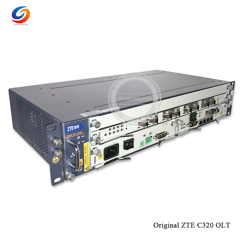 100% оригинальный новый 1000M GPON OLT ZTE C320 SMXA/1 карта * 1 AC + DC PRAM 8 портов GTGO C деловая плата