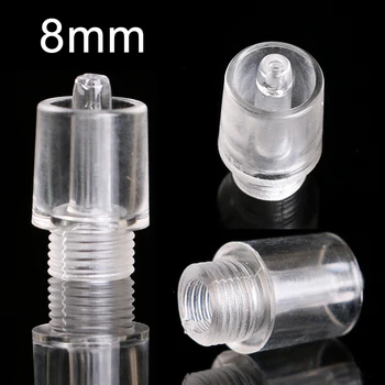 

Lot of 100 8mm Permanent Makeup Eyebrow Tool Tattoo Crystal Head for Tattoo Pen Supply Accessories