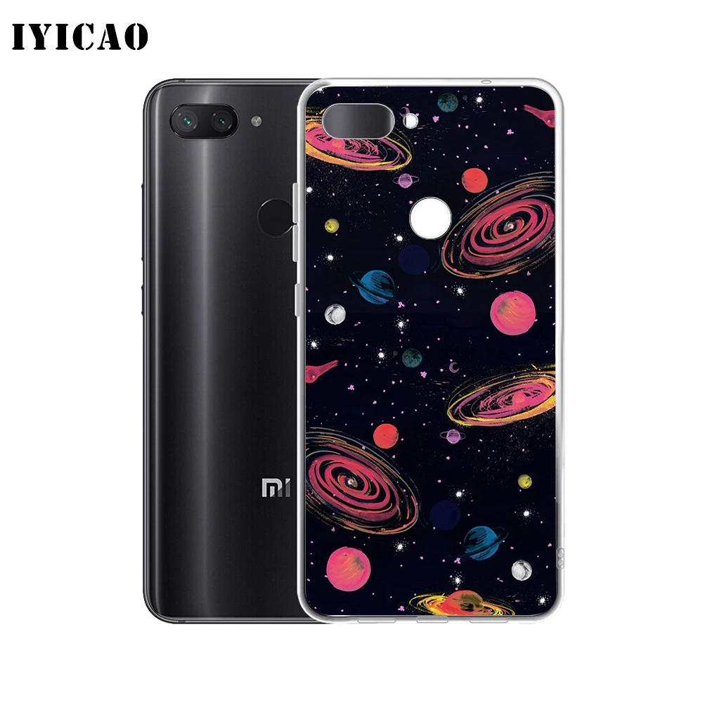 Мягкий силиконовый чехол для телефона IYICAO niverse Planets Stars Xiaomi Redmi 4A 5A 6A Note 7 6 5 Pro Plus 4X
