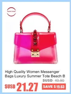 Классический стиль девушки конфеты сплошной цвет Женская Прозрачная ПВХ кожа сумка на плечо леди Повседневная сумка желе мини сумка через плечо