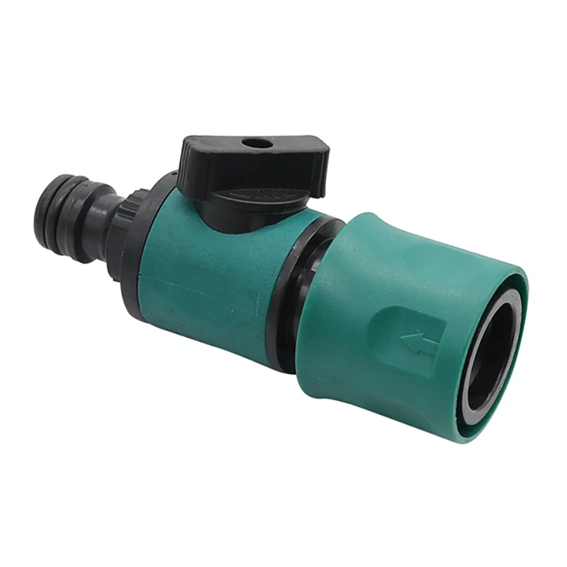 

Plastic Valve with Quick Connector Agriculture Garden Watering Prolong Hose Irrigation Pipe Fittings Hose Adapter Switch