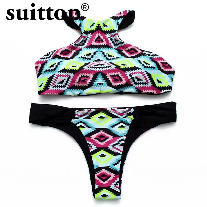 suittop Bikini 2017 New Maillot De Bain Vintage Swimwear Sport
