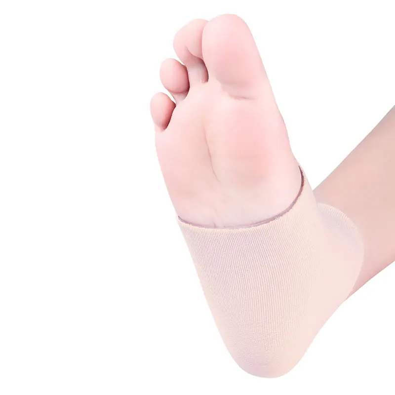 Tcare 1Pair Ankle Gel Sleeves Padded skate sock protection for ankles