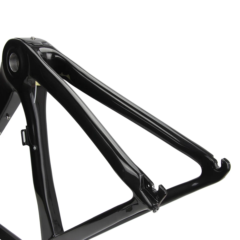 Top T800 Carbon Road Bike Bicycle Frame Super Light Durable 700C 510/540/560mm Di2 Mechanical BSA Matte Frame+Fork+headset  SJ560 3