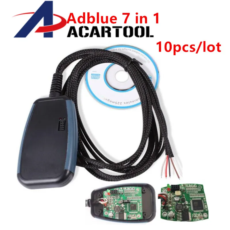 Adblue 7 в 1 инструмент для удаления эмуляции грузовика Adblue 7в1 эмулятор Автомобильный сканер для диагностики